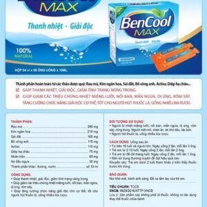 BenCool Max Hộp 20 Ống