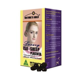 Iso Sheep Placenta Hộp 100 Viên - Cân Bằng Nội Tiết Tố Nữ