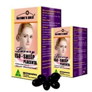 Iso Sheep Placenta Hộp 30 Viên - Cân Bằng Nội Tiết Tố Nữ