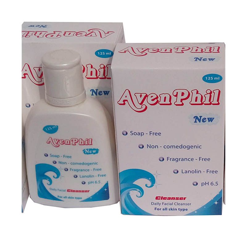 Avenphil Chai 125ml - Chống khô da, tẩy nhờn, sát khuẩn