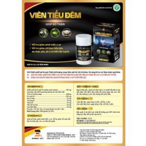 Viên Tiểu Đêm Benmax Lọ 50 Viên