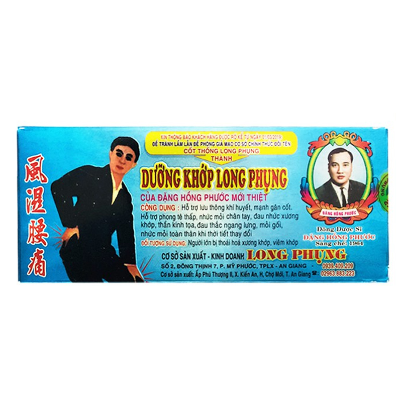 Dưỡng Khớp Long Phụng - Hộp 20 Viên