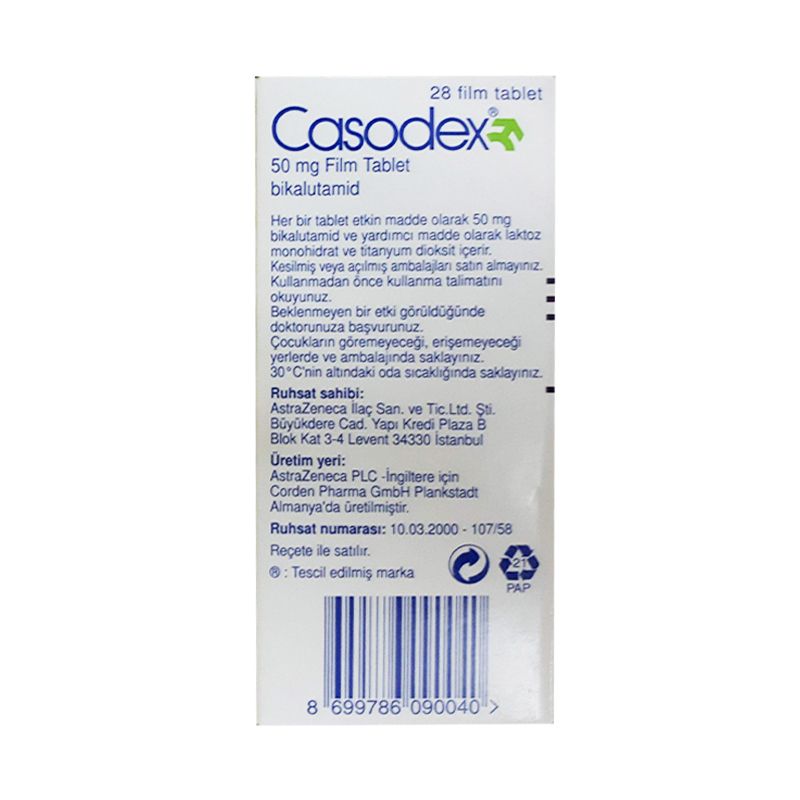 Casodex Hộp 28 Viên - Điều Trị Ung Thư Tiền Liệt Tuyến