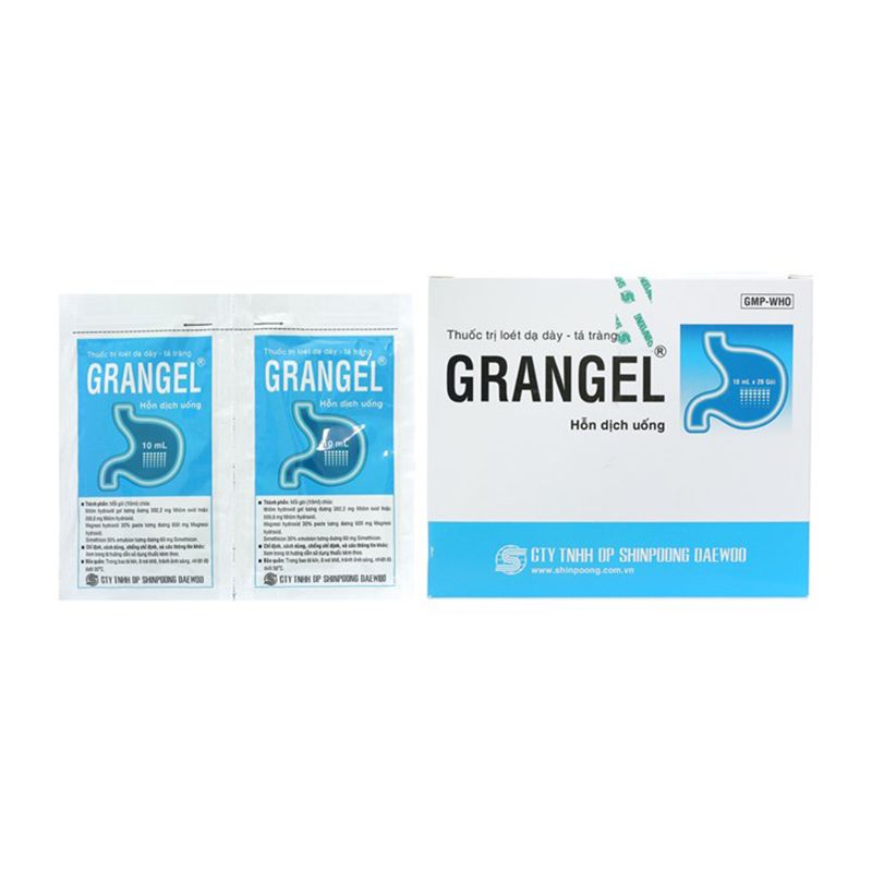 Grangel Hộp 20 Gói - Trị Viêm Loét Dạ Dày Tá Tràng