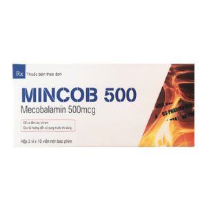 Mincob 500 Hộp 30 Viên - Điều Trị Bệnh Lý Thần Kinh Ngoại Biên