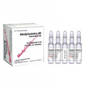 Medphatobra 80mg Hộp 10 Ống - Trị Nhiễm Khuẩn Hiệu Quả