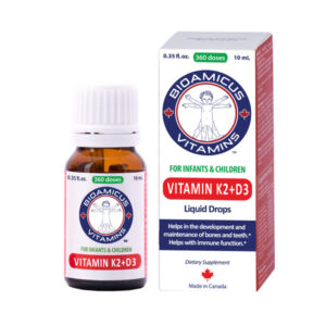 Bioamicus Vitamin K2 D3 Lọ 10ml - Tăng Cường Miễn Dịch