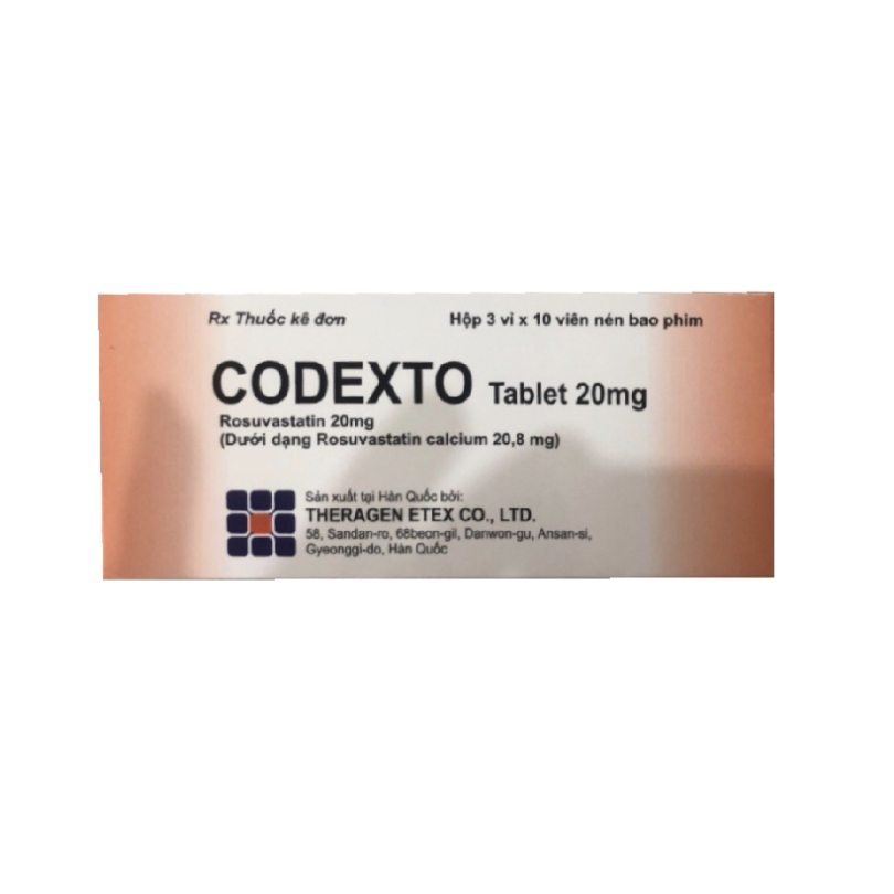 Codexto Hộp 30 Viên